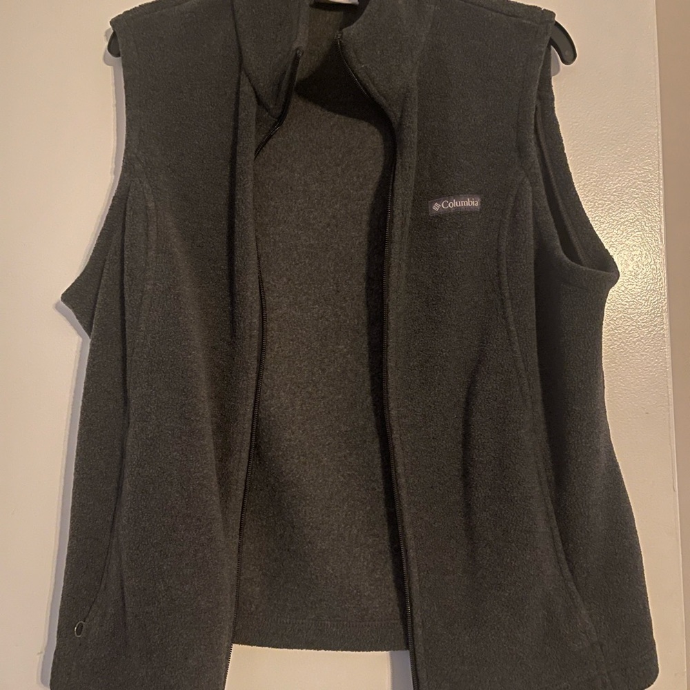 Columbia Benton Springs Charcoal Fleece Vest